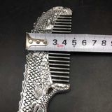  Lược Bạc Sưu Tầm Chạm Nổi Hình Rồng Tinh Xảo BKMECN-9710 