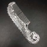  Lược Bạc Sưu Tầm Chạm Nổi Hình Rồng Tinh Xảo BKMECN-9710 