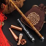  Tẩu Thuốc Bằng Đồng Chạm Khắc Hoa Văn BKMECN-9715 