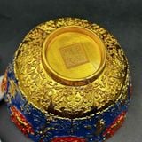  Bát Đồng Mạ Vàng Pháp Lam Cao Cấp BKMECN-9717 