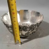  Bát Đồng Mạ Bạc Bát Tiên Quá Hải BKMECN-9718 