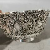  Bát Đồng Mạ Bạc Bát Tiên Quá Hải BKMECN-9718 