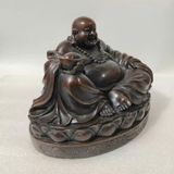  Tượng Phật Di Lặc Ngồi Đài Sen Bằng Đồng BKMECN-9720 