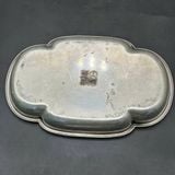  Khay Đồng Mạ Bạc Giả Cổ Song Lân Vờn Ngọc BKMECN-9723 