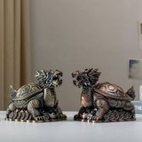  Gạt Tàn Long Quy Bằng Đồng Cao Cấp BKMECN-9724 