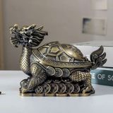  Gạt Tàn Long Quy Bằng Đồng Cao Cấp BKMECN-9724 