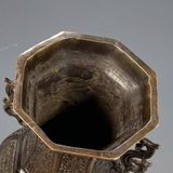  Bình Đồng Nguyên Chất Mạ Vàng Giả Cổ BKMECN-9734 