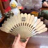  Quạt Đồng Trang Trí Khảm Long Phụng Trình Tường BKMECN-9747 