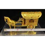 Cỗ Xe Ngựa Dát Vàng Quà Tặng Đẳng Cấp BKMECN-9766 