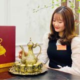  Bộ Ly Đồng Hoàng Gia Cao Cấp Dát Vàng BKMECN-9794 