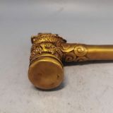  Búa Đồng Đầu Rồng Phong Thủy Mạ Vàng 24K BKMECN-9795 