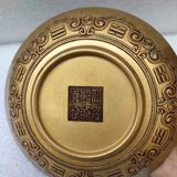  Đĩa Cảnh Bát Mã Bằng Đồng Chạm Khắc Thủ Công BKMECN-9800 