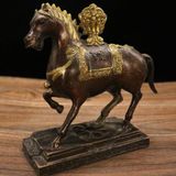  Tượng Ngựa Đồng Sưu Tầm Phong Thủy Cao Cấp BKMECN-9816 
