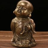  Tượng Chú Tiểu Đồng Sưu Tầm Phong Thủy Cao Cấp BKMECN-9818 