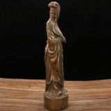  Tượng Khổng Minh Đồng Mini Sưu Tầm Cao Cấp BKMECN-9819 