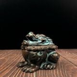  Lư Trầm Nghê Đồng Patina Xanh Cao Cấp BKMECN-9826 