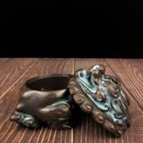  Lư Trầm Nghê Đồng Patina Xanh Cao Cấp BKMECN-9826 