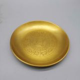  Đĩa Thưởng Đồng Mạ Vàng 12 Con Giáp Sưu Tầm BKMECN-9827 