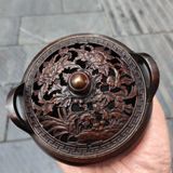  Lư Trầm Đồng Nặng Đẹp Sưu Tầm Cao Cấp BKMECN-9838 