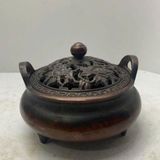  Lư Trầm Đồng Nặng Đẹp Sưu Tầm Cao Cấp BKMECN-9838 