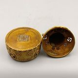  Lư Trầm Đồng Vàng Thần Tài Cười Cao Cấp BKMECN-9857 