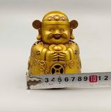  Lư Trầm Đồng Vàng Thần Tài Cười Cao Cấp BKMECN-9857 