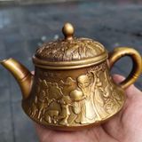  Ấm Trà Cụ Thọ Sưu Tầm Đồng Vàng  BKMECN-9858 