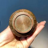  Hồ Lô Âm Dương Đồng Đỏ Cũ Sưu Tầm BKMECN-9863 