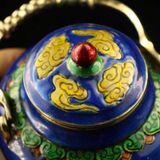  Ấm Đồng Pháp Lam Cao Cấp BKMECN-9867 