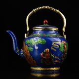  Ấm Đồng Pháp Lam Cao Cấp BKMECN-9867 