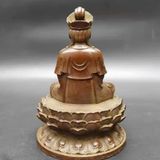  Tượng Phật Đồng Xưa Sưu Tầm Cao 10cm BKMECN-9871 