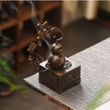  Xông Trầm Đồng Mini Decor Phòng Trà 19cm BKMECN-9883 