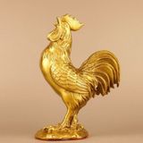  Tượng Gà Trống Đồng Vàng Đại Cát Kim Kê Tài Lộc BKMECN-9904 