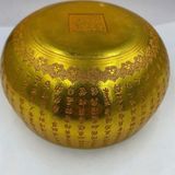  Bát Đồng Vàng Chạm Khắc Kinh Văn Tâm Kinh  BKMECN-9914 