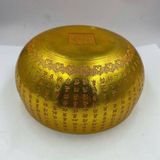 Bát Đồng Vàng Chạm Khắc Kinh Văn Tâm Kinh  BKMECN-9914 