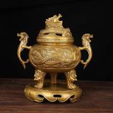  Lư Hương Đồng Long Phụng Cổ Điển Cao Cấp BKMECN-9920 