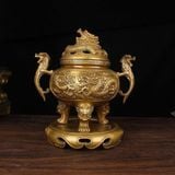  Lư Hương Đồng Long Phụng Cổ Điển Cao Cấp BKMECN-9920 