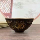  Bát Đồng Xưa Họa Tiết Tứ Linh Sưu Tầm Đẹp BKMECN-9945 