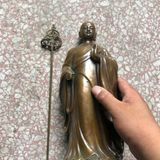  Tượng Địa Tạng Bồ Tát Đồng Cổ Sưu Tầm BKMECN-9953 