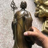  Tượng Địa Tạng Bồ Tát Đồng Cổ Sưu Tầm BKMECN-9953 