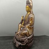  Tượng Quan Âm Bồ Tát Đồng Tam Khí Sưu Tầm BKMECN-9963 
