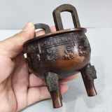  Lư Xông Trầm Đồng Tam Túc Chạm Linh Vật BKMECN-9968 