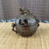  Lư Đốt Trầm Thiềm Thừ Đồng Giả Cổ Sưu Tầm BKMECN-9985 