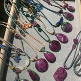  Mặt Đá Ruby Zoisite Tự Nhiên Độc Bản BKJECN-9165 