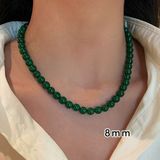  Dây Chuỗi Ngọc Xanh Cổ Trang BKJECN-9168 