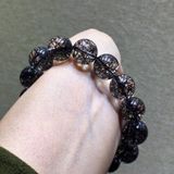  Vòng Tay Đá Tóc Đen Tự Nhiên BKJECN-9171 