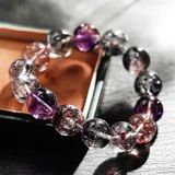  Vòng Tay Pha Lê Hoa Đỏ Nữ Tính BKJECN-9172 