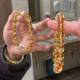  Vòng Tay Thạch Anh Mix Vàng Non  BKJECN-9175 