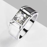  Nhẫn Nam Mạ Bạch Kim Sang Trọng BKJECN-9181 