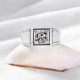  Nhẫn Nam Mạ Bạch Kim Sang Trọng BKJECN-9181 